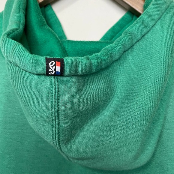 21 Pro USA High Quality Bright Green Hoodie Long Sleeve Pull Over Pocket XL - Picture 3 of 9